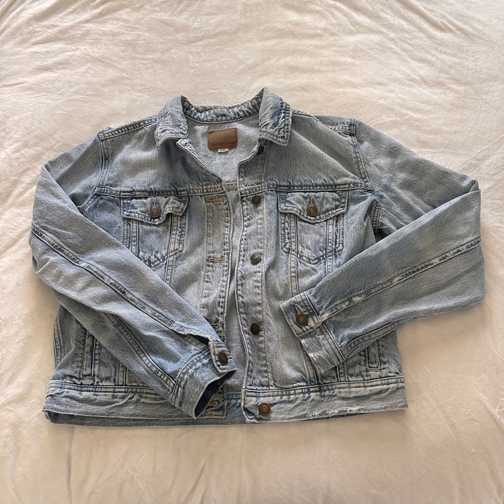 American Eagle Outfitters Blue Denim Jacket